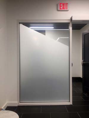 Interior 3M Milky Milano Fasara Window Film for Populous in Kansas City, Missouri