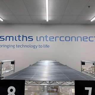 Wall Graphic for Smiths Interconnect in Kansas City, Kansas