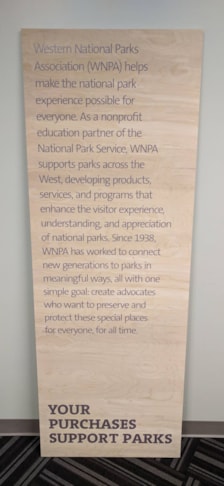 Cut Vinyl Lettering on Plywood for Katalyst Group in Kansas City, Missouri