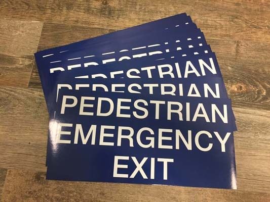 Reflective Decals for Dean Realty in Kansas City, Missouri