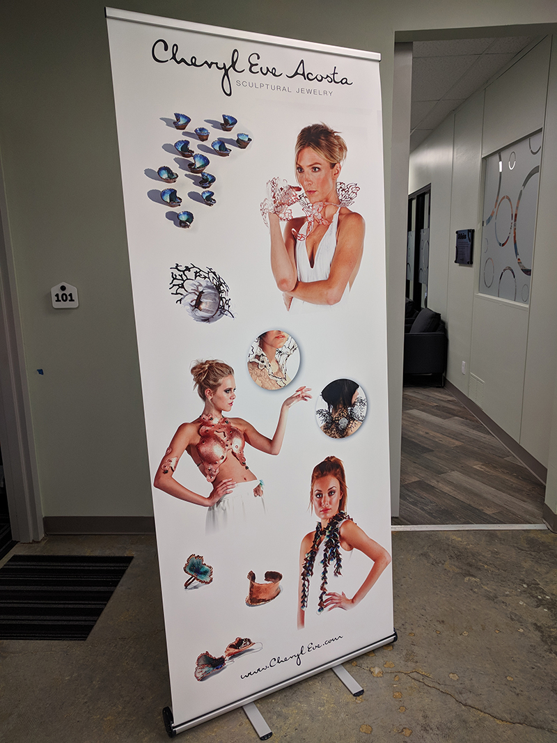 Retractable Banner Stand for ArtsKC in Kansas City, Missouri