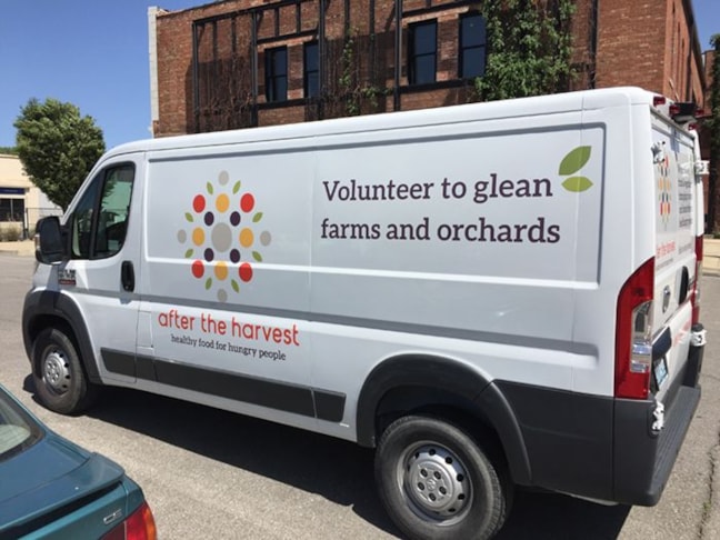 Vehicle Graphics for After the Harvest in Kansas City, Missouri