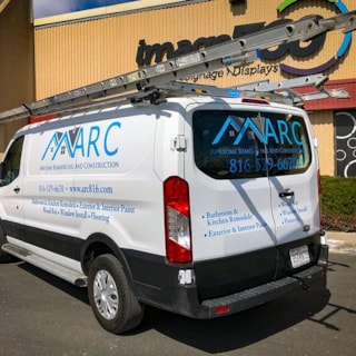 Partial Van Graphics for Awesome Remodeling and Construction in Kansas City, Missouri