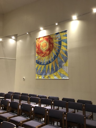 Full-Color Interior Fabric Banner for Lees Summit Christian Church in Lees Summit, Missouri