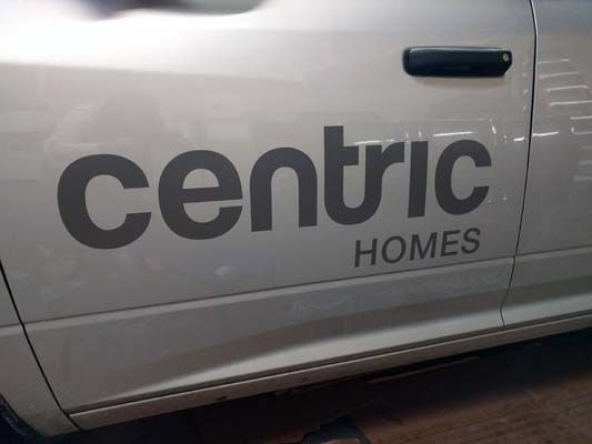 Fleet Pickup Truck Graphics for Centric Projects in Kansas City, Missouri