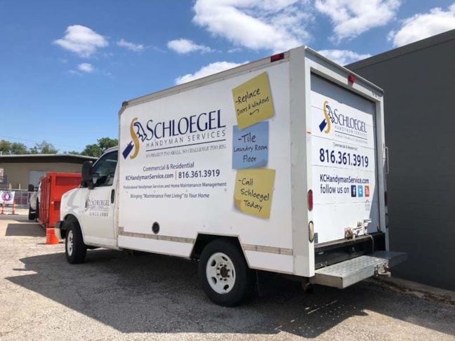 Fleet Graphics for Schloegel Design in Kansas City, Missouri