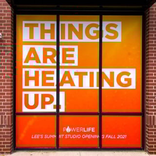 Window Graphics for Powerlife in Lee