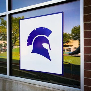 Exterior Window Graphic for St. Paul