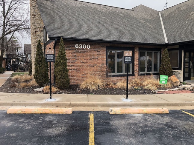 Parking Signs for Avia Apartments