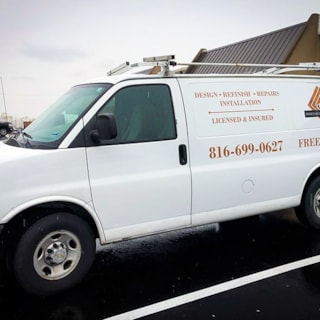 Van Decals for J.R. Hardwood in Kansas City, Missouri
