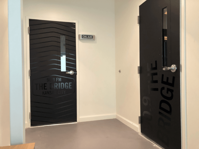 Custom Vinyl Door Wraps for Kansas City PBS 