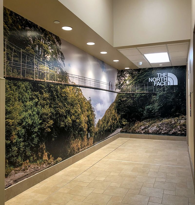 Interior Wall Mural for SCHEELS in Overland Park, Kansas