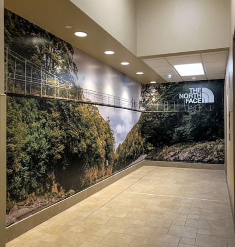 Interior Wall Mural for SCHEELS in Overland Park, Kansas