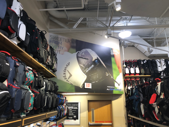 Interior Wall Vinyl Mural for SCHEELS in Overland Park, Kansas