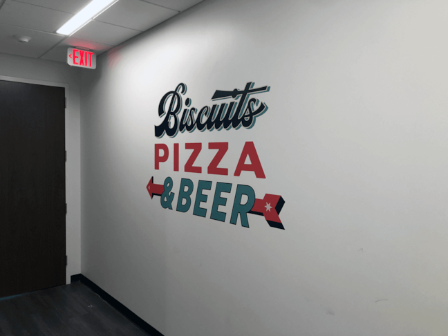 Interior Wall Vinyl for Atomic Cowboy in Overland Park, Kansas