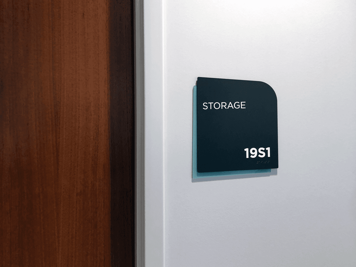 ADA Signs | Custom ADA Braille Signage for Missouri Housing Development Commission in Kansas City, Missouri | Acrylic