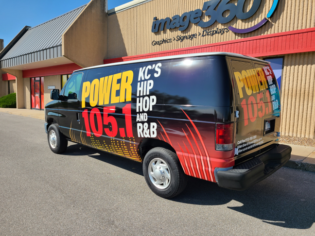 Van Full Wrap for Cumulus Radio in Kansas City, Missouri