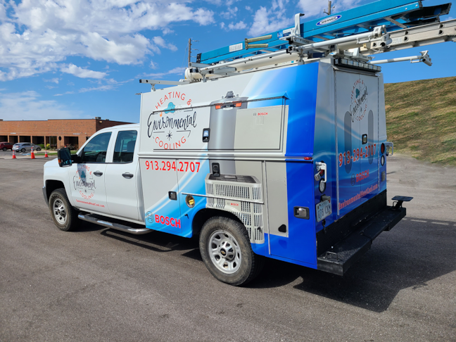 KUV Truck Full Wrap for Enviromental HVAC