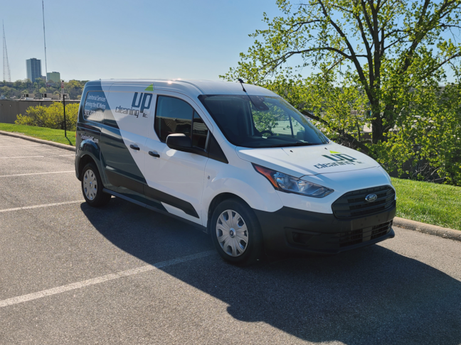 Van Fleet Graphics for Cleaning Up LLC in Lenexa, Kansas