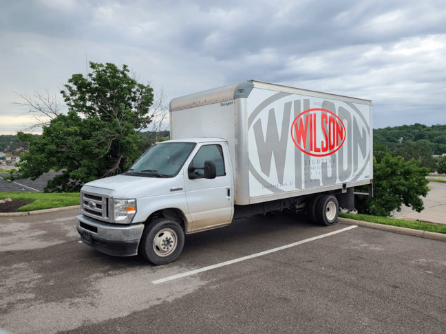 Box Truck Vehicle Wrap for Wilson Lighting in Overland Park, Kansas