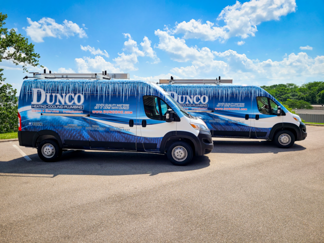 Van Fleet Wraps for Dunco Heating and Cooling in Lawrence, Kansas