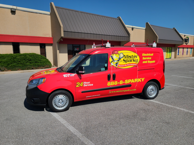 Van Wrap for Mr. Sparky