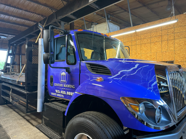 Full Cab Wrap for Century Roofing
