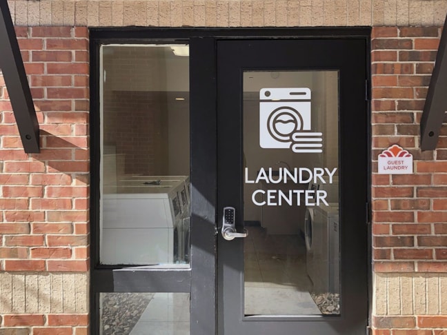 Door Decals for AVIA College Apartments in Overland Park, Kansas