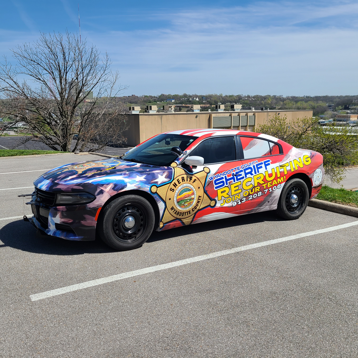 Full Vehicle Wraps | Full Car Wrap for Wyandotte County Sheriff in Kansas City, Kansas