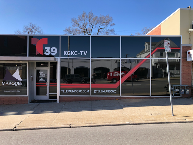 Full Color Window Graphics for Telemundo in Kansas City, Missouri