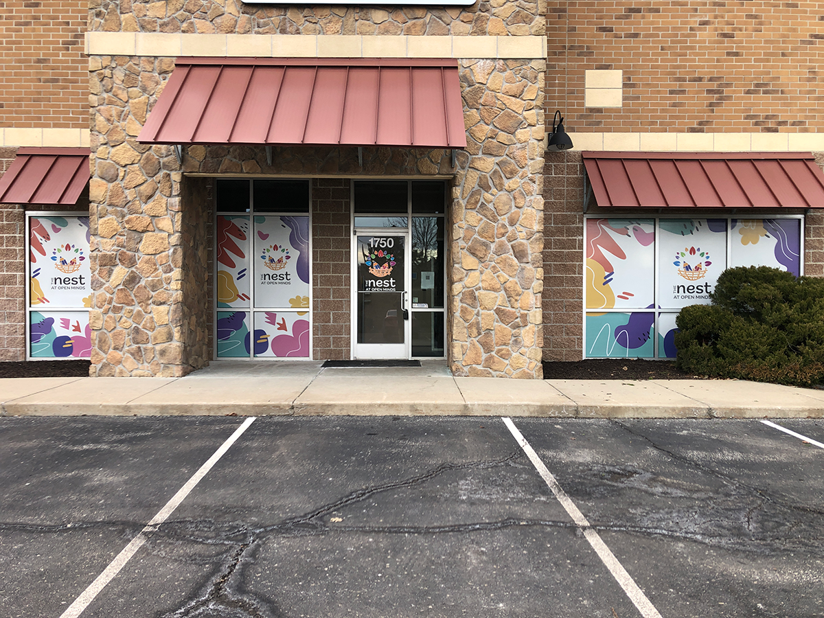 Window Graphics | Window and Door Graphics for Open Minds Child Development in Olathe, Kansas