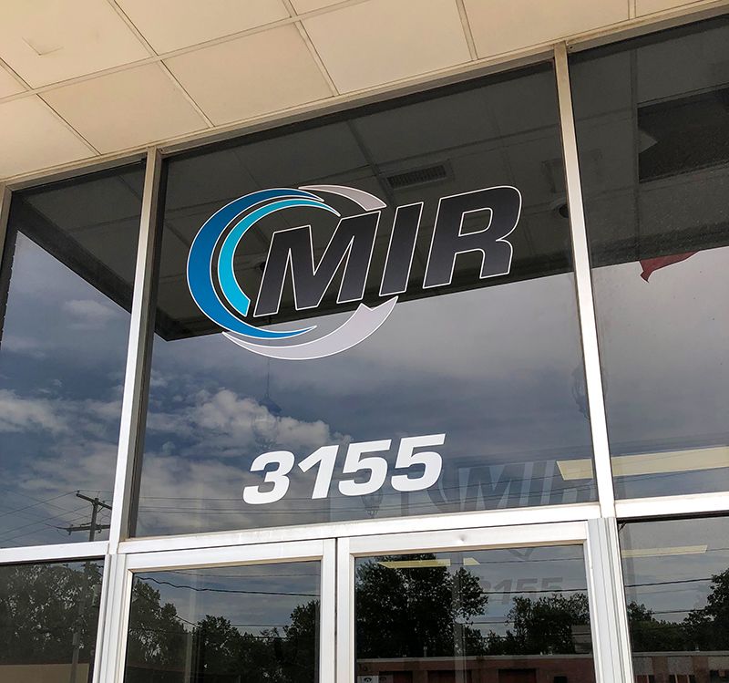 Exterior Window Vinyl for Midwest Industrial Rubber in Kansas City, Kansas