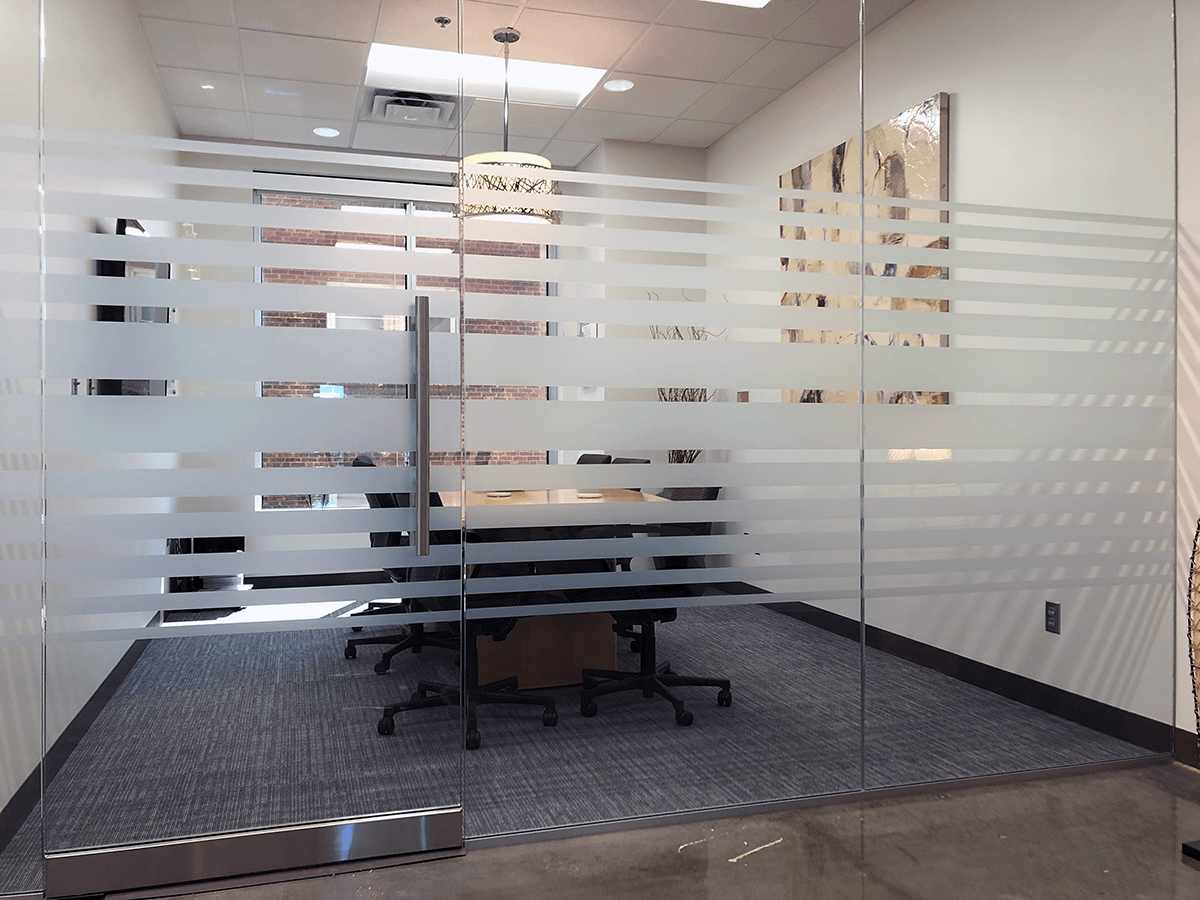 Privacy Window Film for Paula Porsch Wealth Management in Kansas City, Missouri