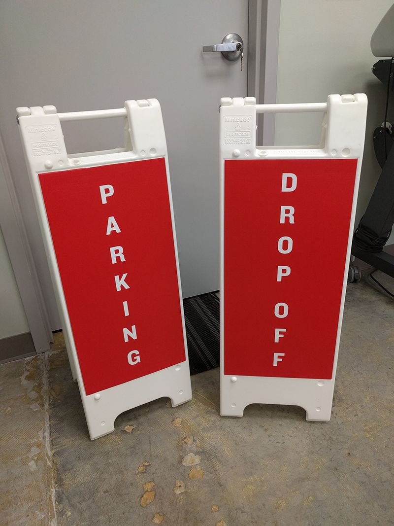 Exterior Wayfinding Signs for Redeemer Fellowship in Kansas City, Missouri