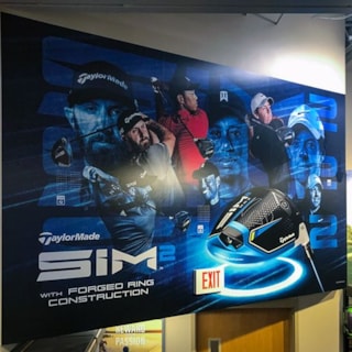 Interior wall vinyl for SCHEELS in Overland Park, Kansas