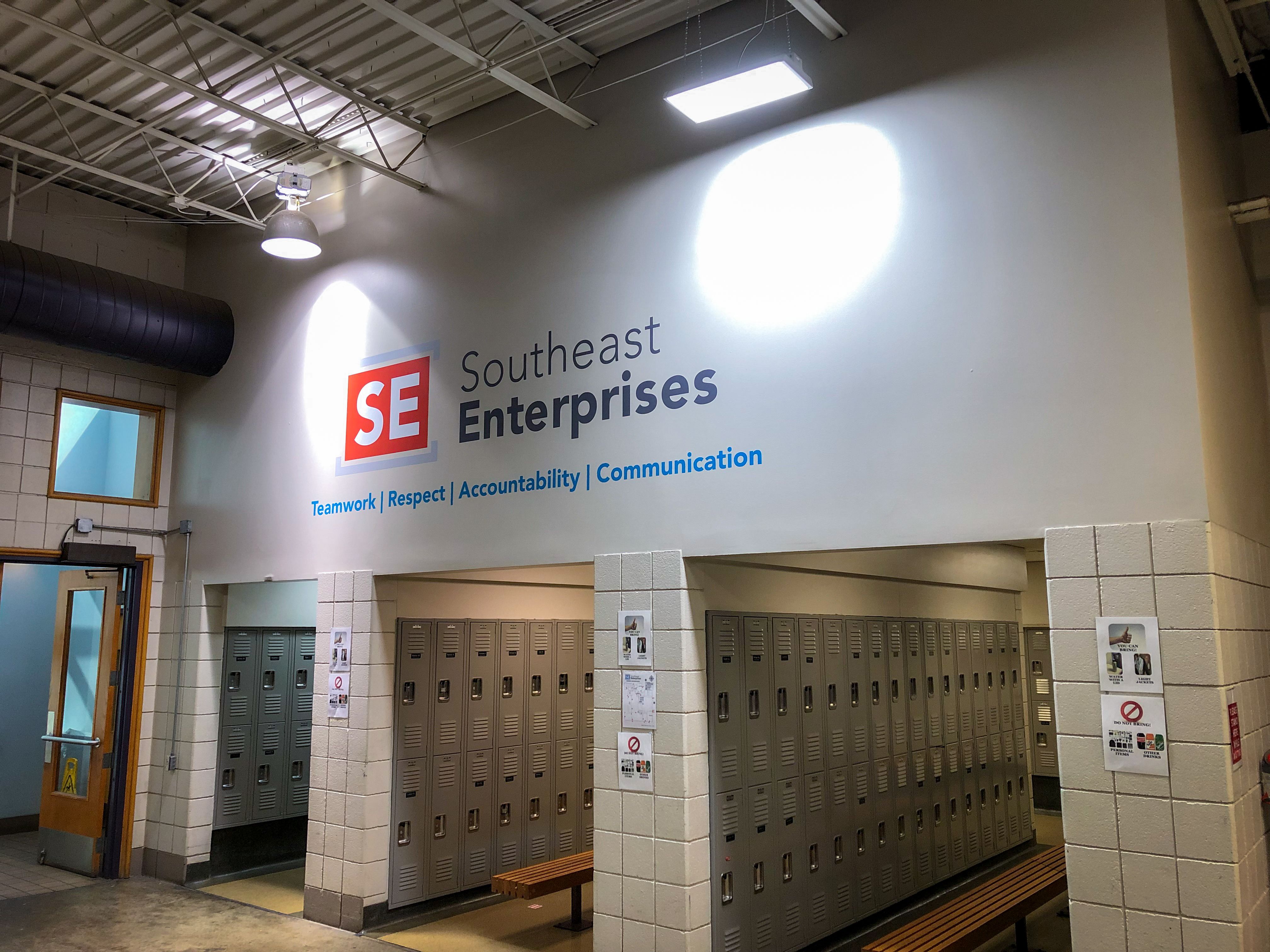 Interior Wall Vinyl for Southeast Enterprises in Kansas City, Missouri