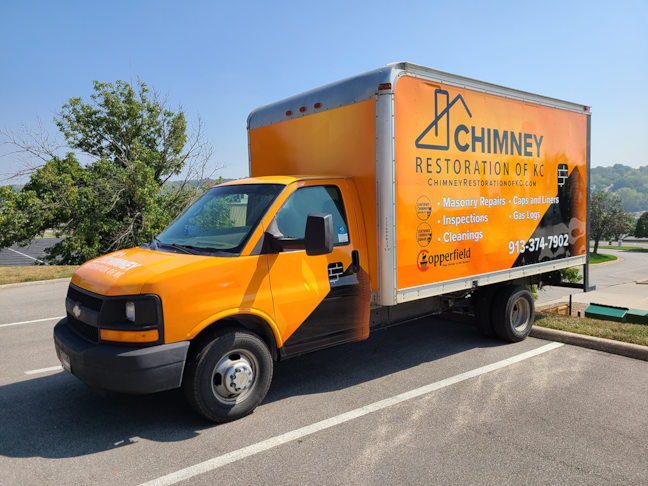 Box Truck Wrap for Chimney Restoration of KC