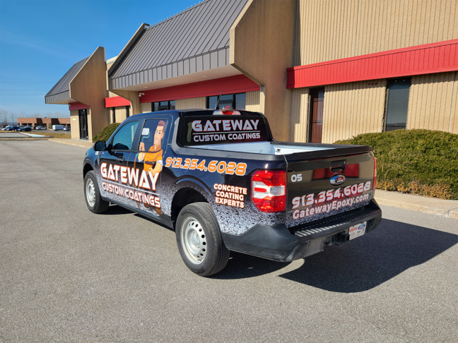 Full Truck Wrap - Gateway Garage Floors