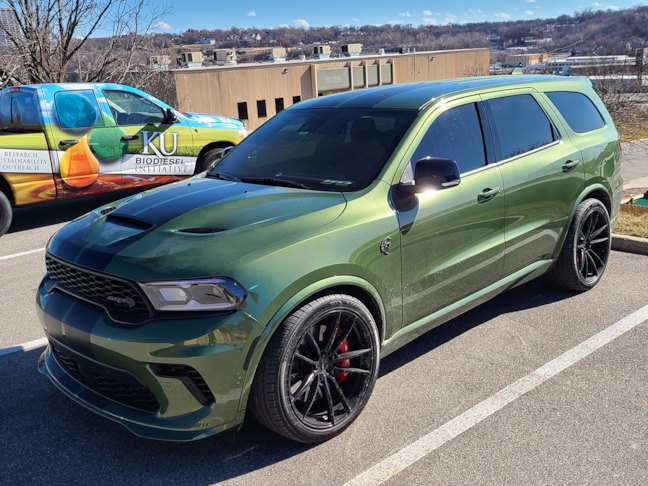Matte Black Stripes for Dodge Durango Hellcat