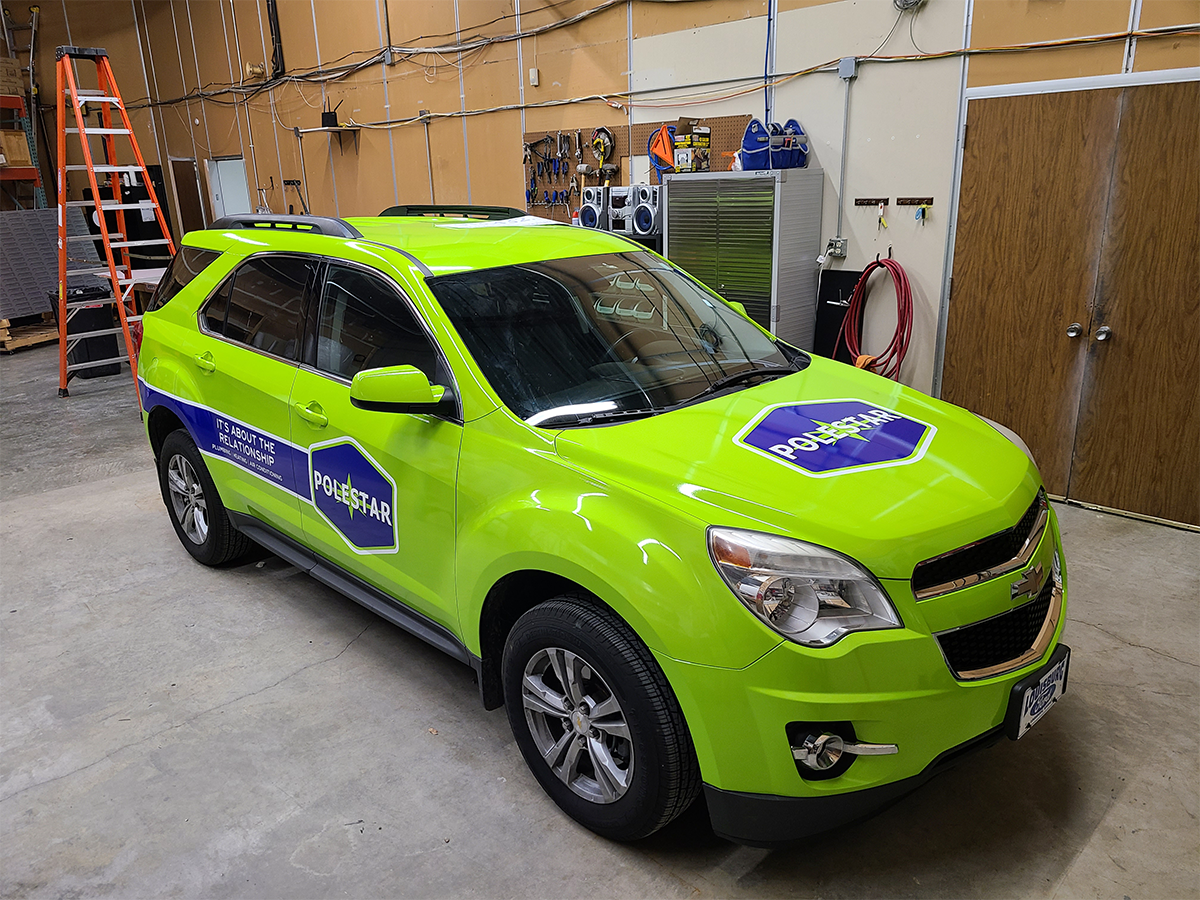 Chevy Equinox Wrap for Polestar HVAC in Merriam, Kansas | Vinyl