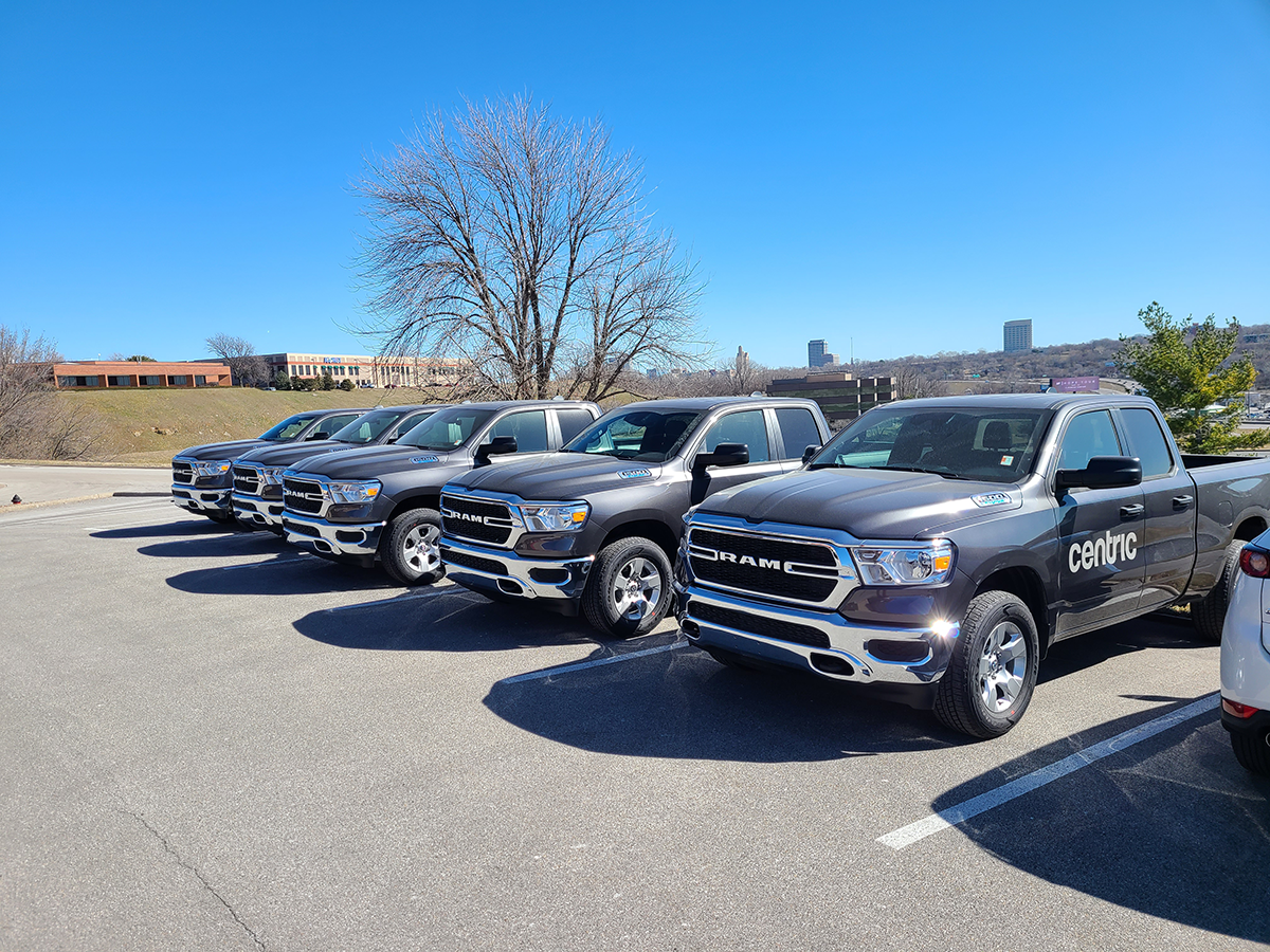Fleet Graphics | Vehicle Fleet Graphics for Centric Projects in Kansas City, Missouri | Vinyl