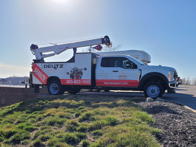 Fleet Vehicle Graphics for Deutz Midwest
