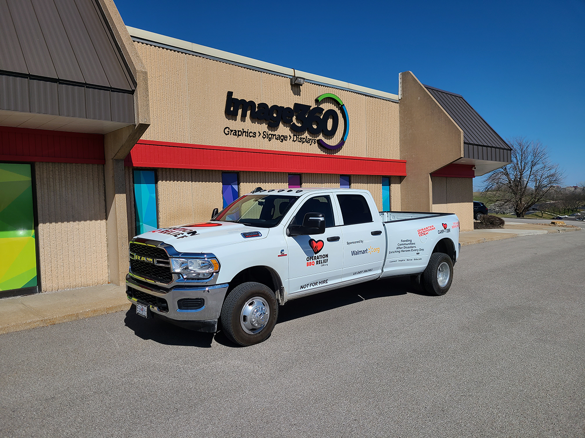 Fleet Graphics | Vehicle Graphics for Operation BBQ Relief in Kansas City, Missouri