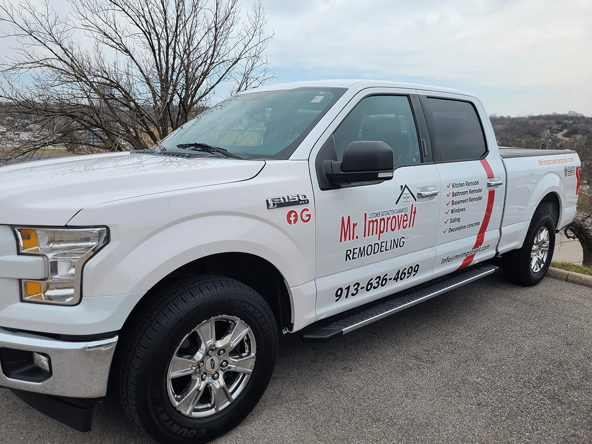 Vehicle Graphics for Mr. ImproveIt in Kansas City, Missouri