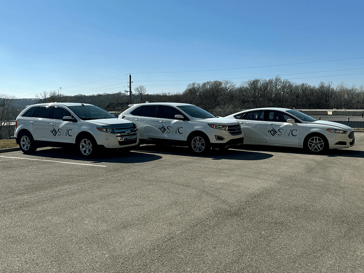 Fleet Graphics for South Western Communications in Kansas City, Kansas