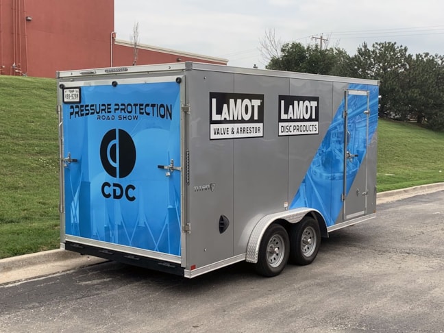 Partial Trailer Wrap