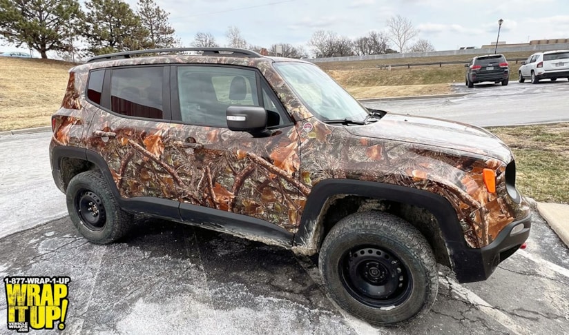 Camo Color Change Wrap