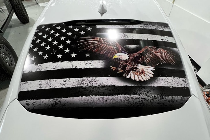 Custom Perforated Window Graphic