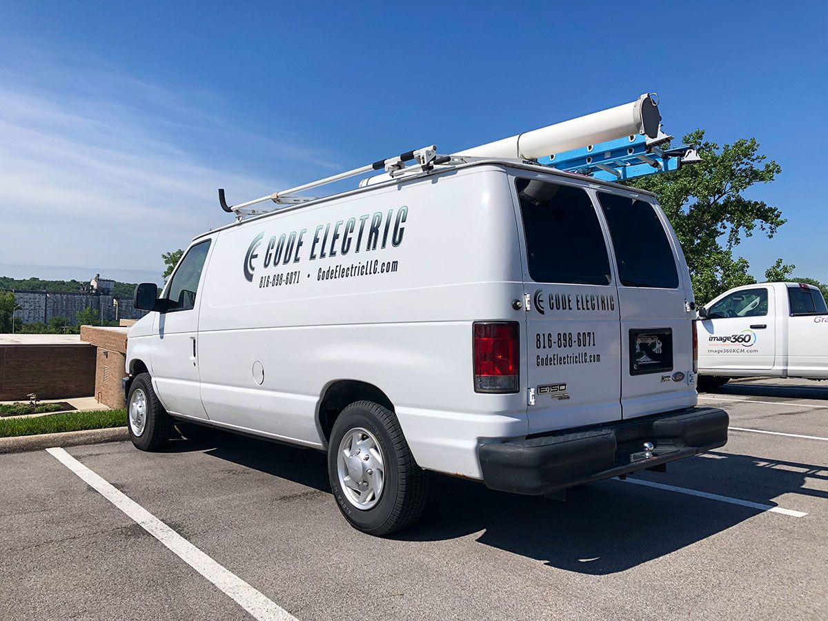 Van Graphics for Code Electric LLC in Kansas City, Missouri