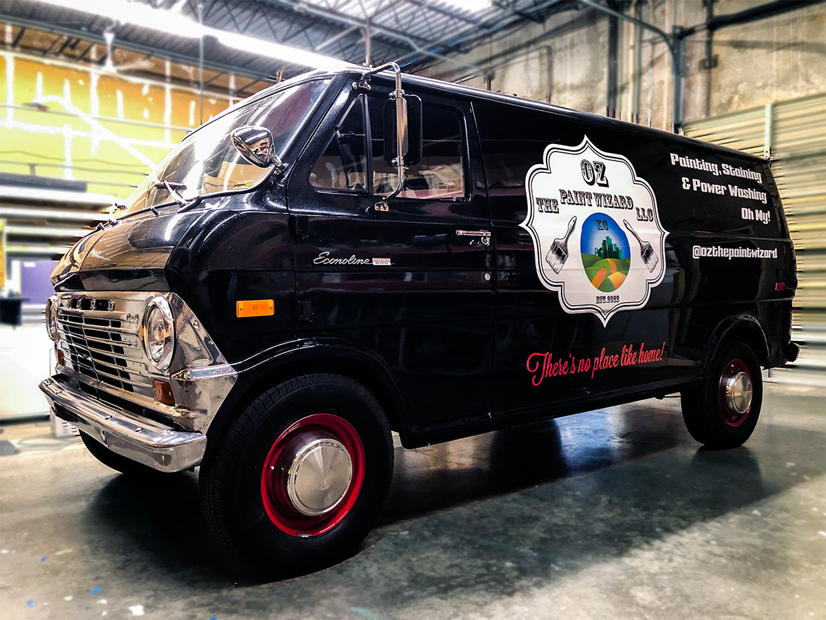 Van Graphics for Oz the Paint Wizard